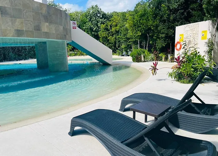 & Kosom Aldea Ha Apartment Puerto Morelos